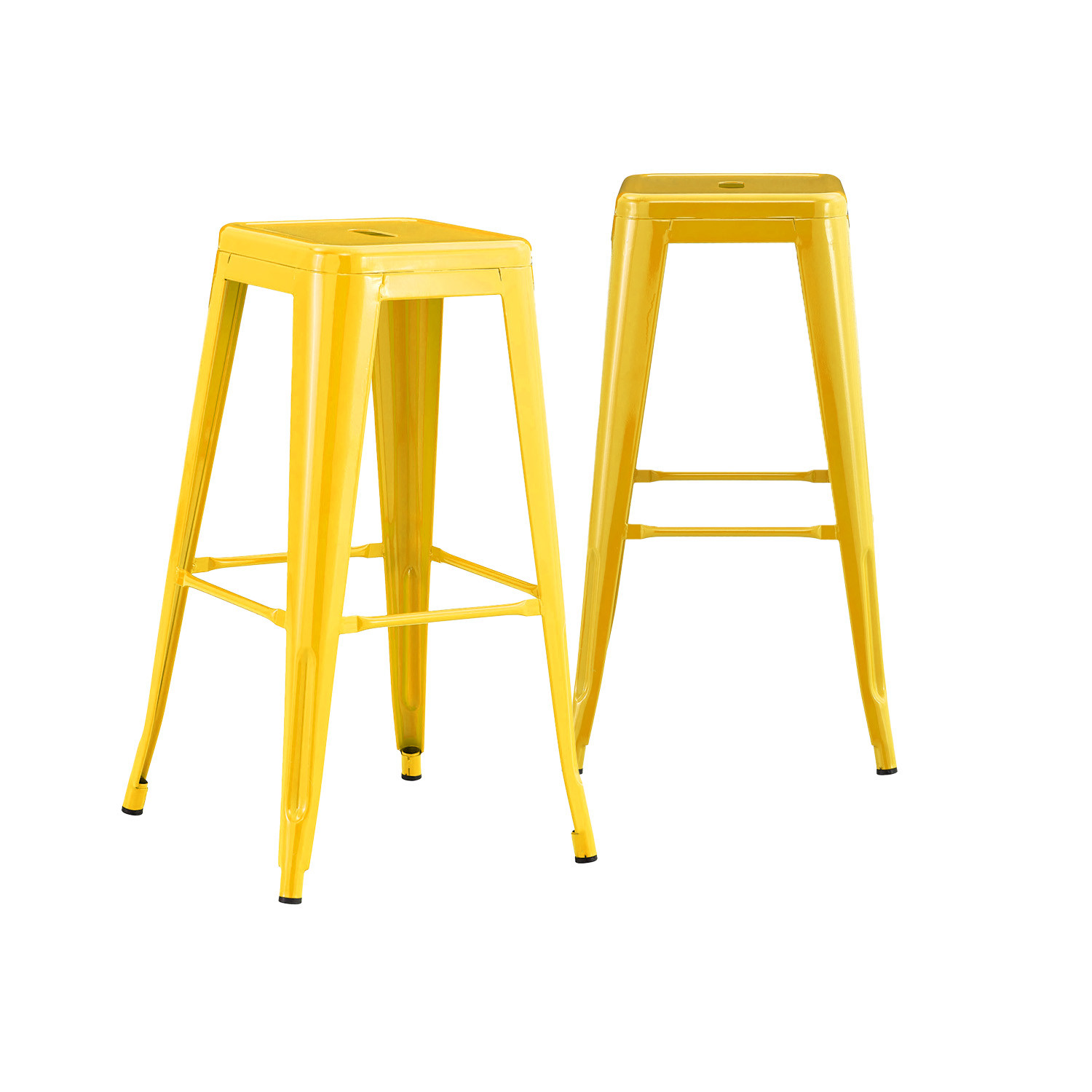 Pack 2 Taburetes Industriales Strong 43x43x77cm Thinia Home Packs de Taburetes 1